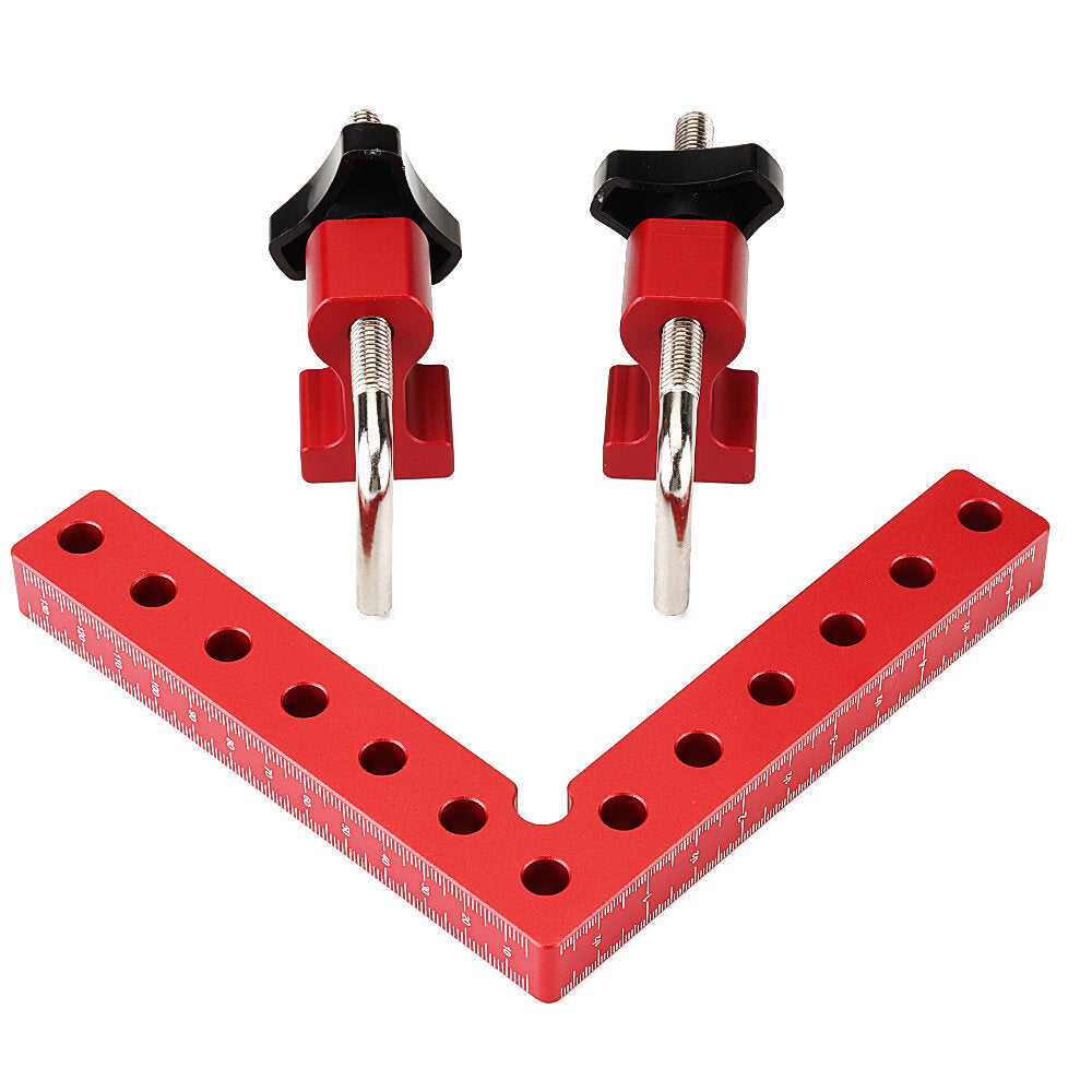 Woodworking Precision Clamping Square L-Shaped Auxiliary Fixture Splicing Board Positioning Panel Fixed Clip