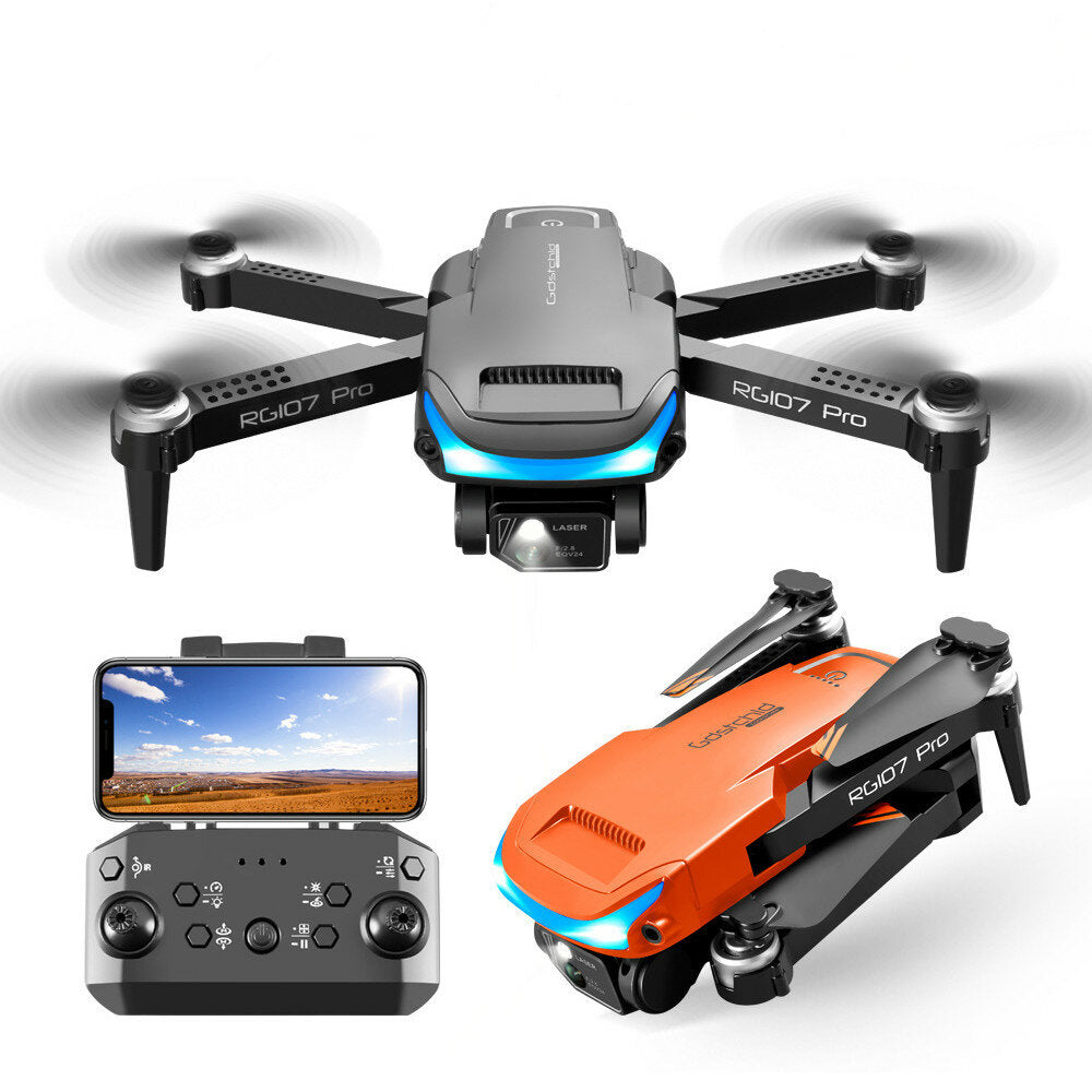 5G WiFi FPV with 4K HD ESC Dual Camera Obstacle Avoidance Optical Flow Positioning Foldable RC Drone Quadcopter RTF