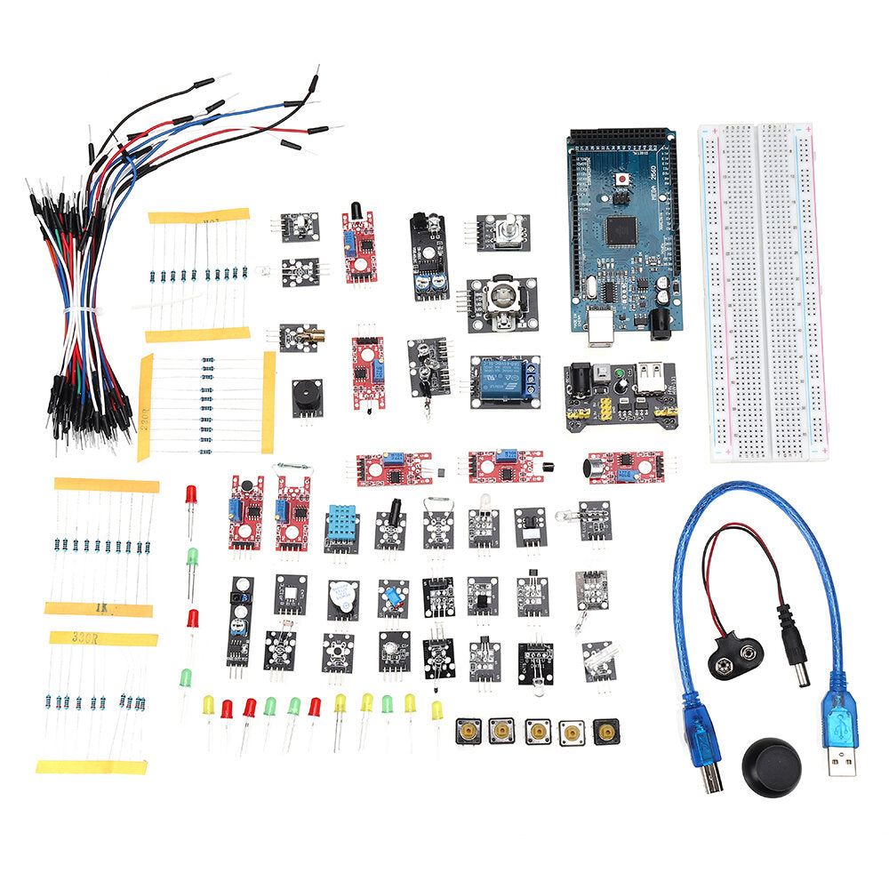 DIY Mega 2560 R3 HC-SR04 Development Board 37 in 1 Sensor Kit Geekcreit for Arduino