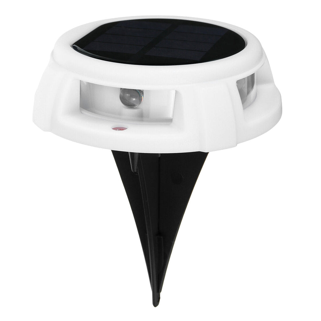 Waterproof Foot Sensor LED Solar Lights Underground Buried Garden Lawn Deck Path Outdoor Wall Lamp