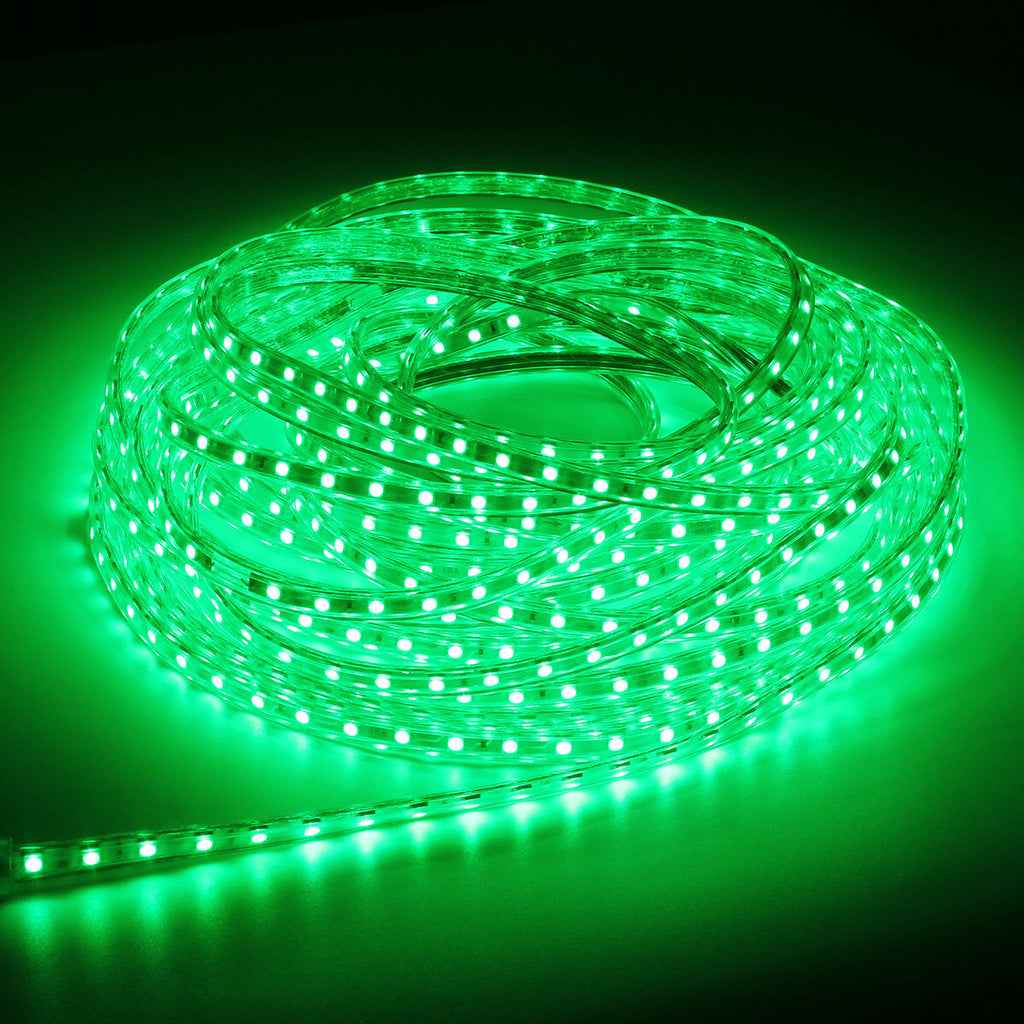 1M Flexible Waterproof 60 LED SMD5050 Strip Light Set with Switch and DC12V Power Adapter