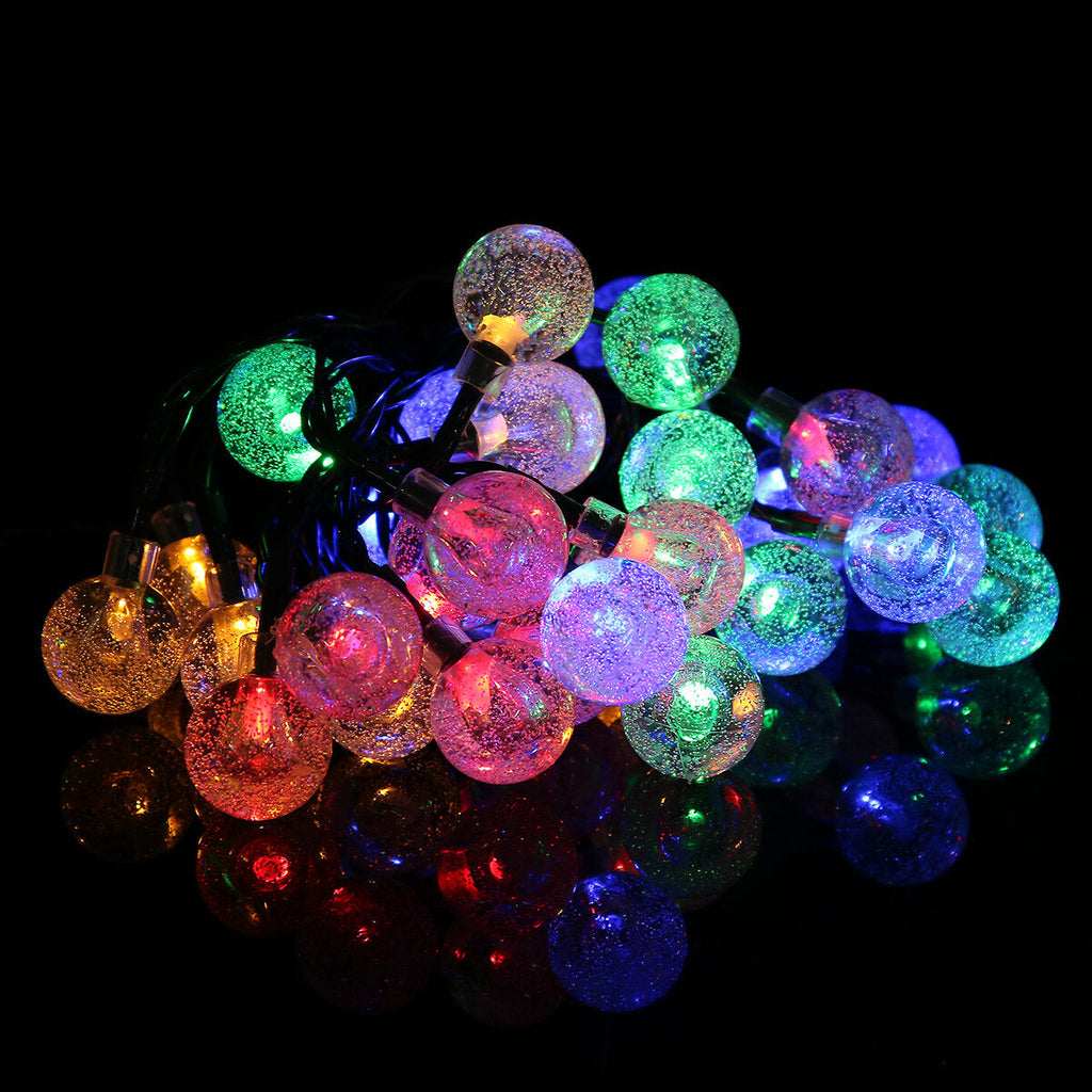 6.5M 30LED Ball String Light Outdoor Christmas Garden Party Wedding Decor Waterproof+Remote Control