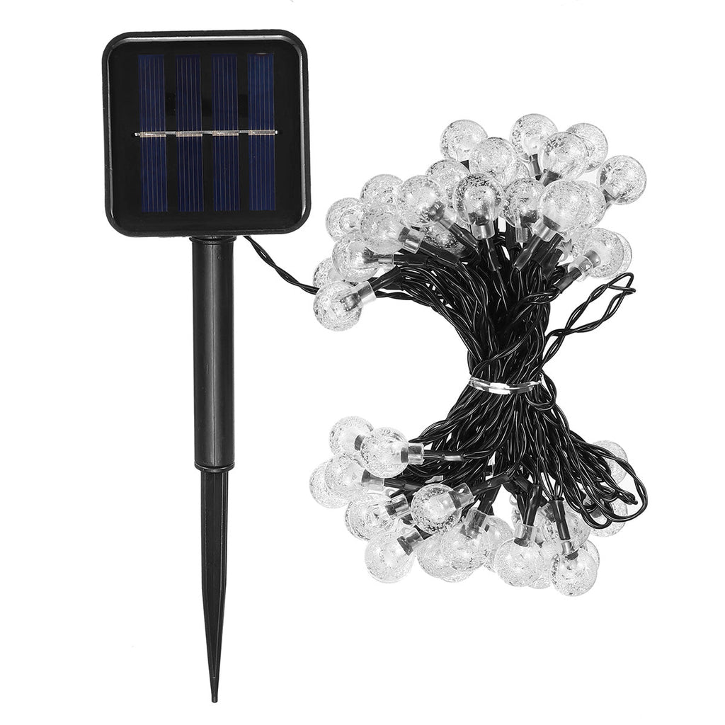 50/100/200LEDs Solar String Fairy Light Ball Lamp Garden Outdoor Waterproof Home Party Decoration Christmas Decorations Clearance Christmas Lights