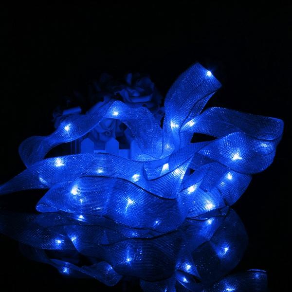 3M 30 LED Ribbon String Fairy Light Battery Powered Party Xmas Wedding Decoration Lamp