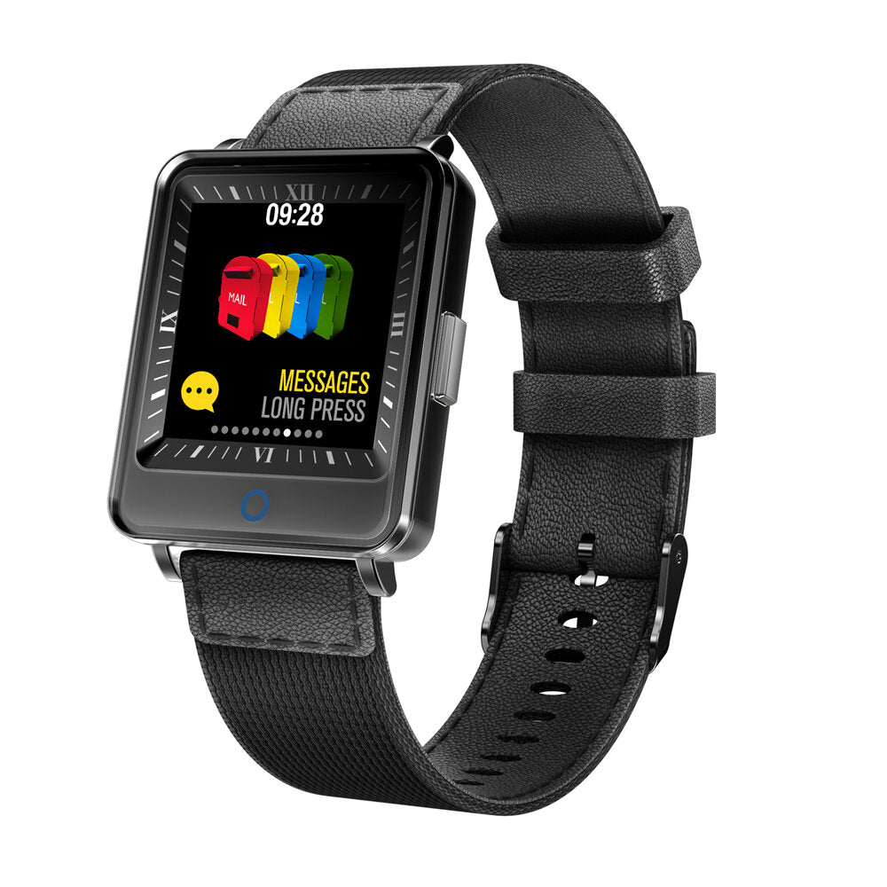 Two-layer Screen Low Power Heart Rate 7 Sports Mode Bluetooth Music Business Smart Watch