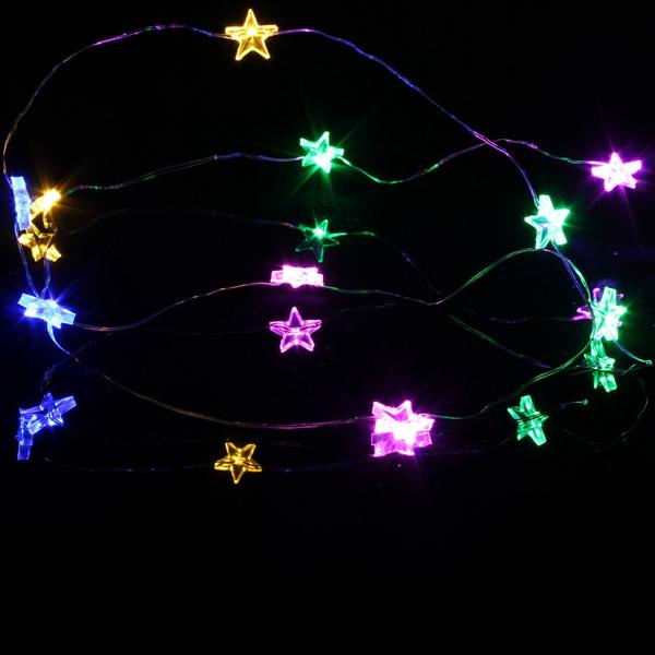 3M 30 LED Battery Powered Star String Fairy Light For Christmas Party Weddinng Decor