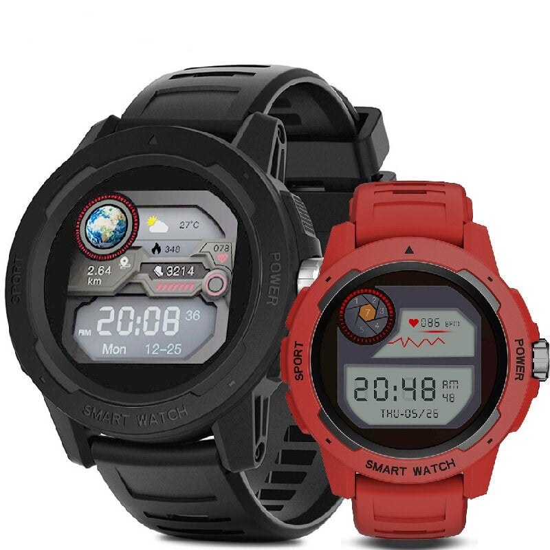 1.4 inch IPS Touch Screen Music Control Multiple Sports Modes HR Blood Oxygen Monitor 25 days Standby IP68 Waterproof BT5.0 Sport Smart Watch