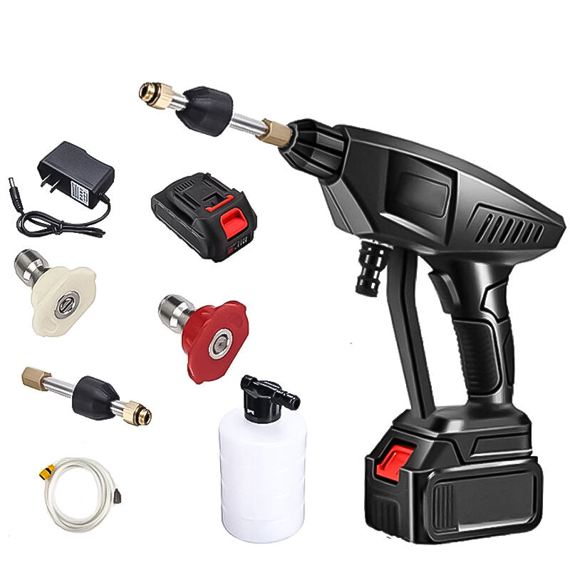 Cordless High Pressure Washer Car Washing Mahine Water Spraying Guns