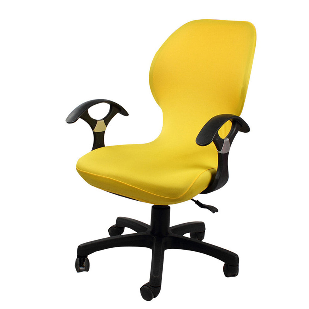 Elastic Office Computer Rotating Chair Protector Stretch Armchair Seat Slipcover Home Office Furniture Decoration