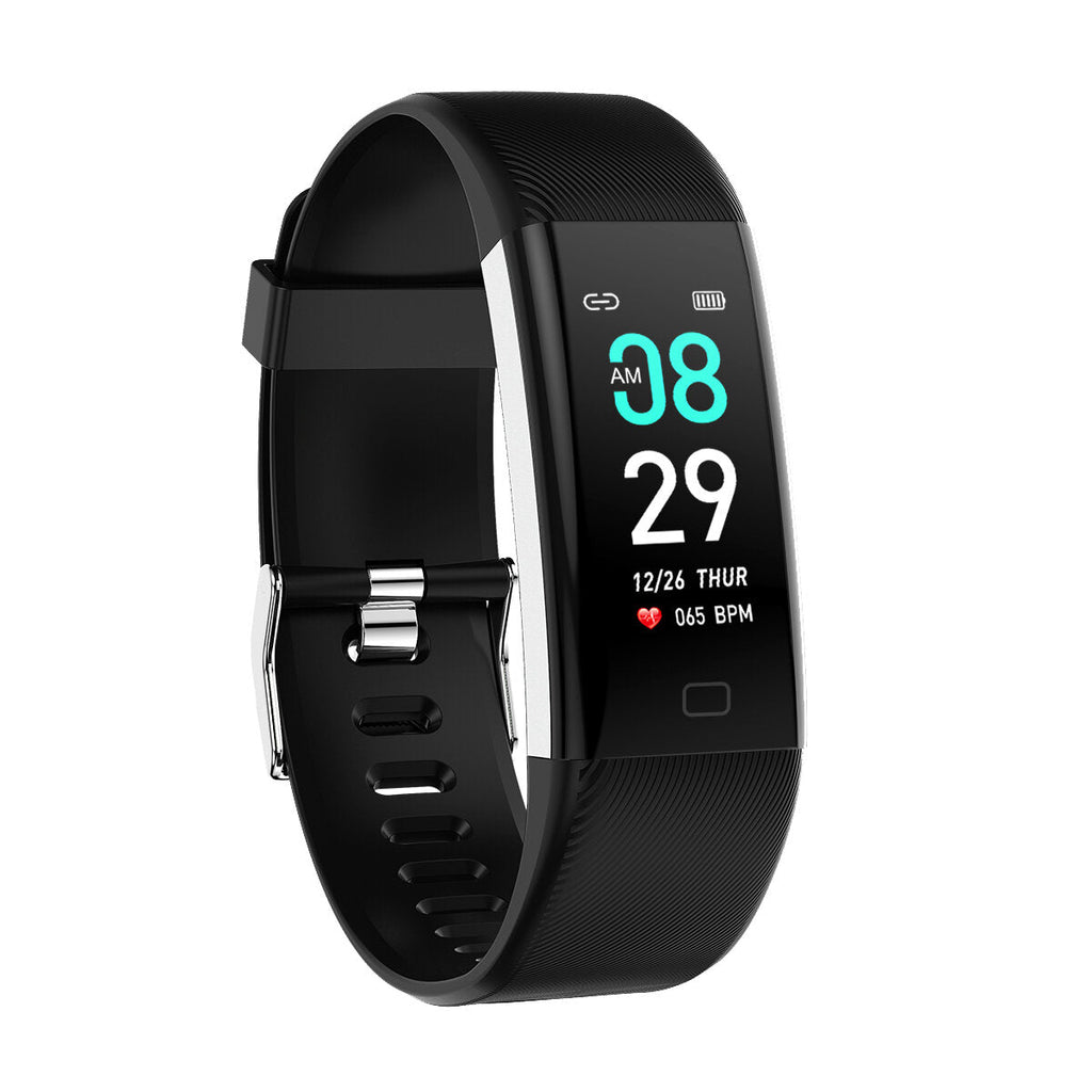 USB Charge Blood Pressure Oxygen All-day Heart Rate Smart Watch Bracelet