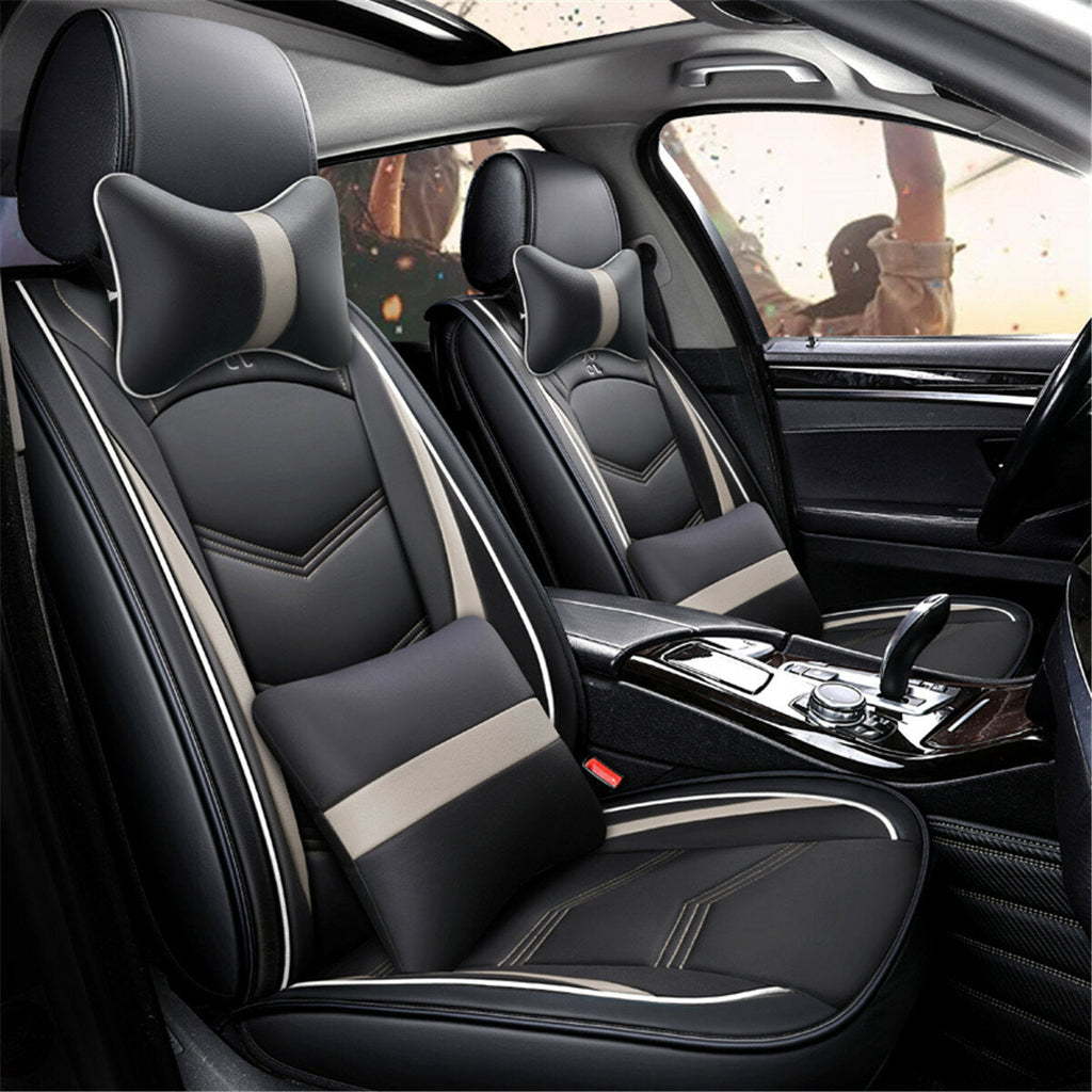 Wear-Resistant PU Leather Car Seat Cover