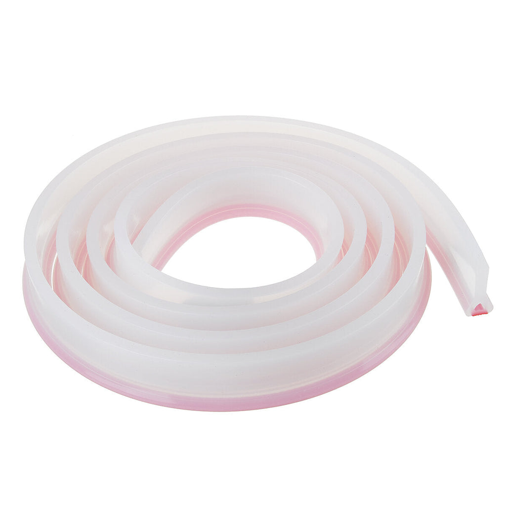 60/120/150/200cm Transparent Bathroom Water Stopper Silicone Water Retaining Strip Waterproof Kitchen Bathroom Sink Basin Stove Water Retaining Strip