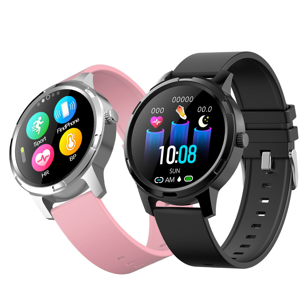 1.3-inch Full Touch Wristband Multi-Sport Mode Heart Rate Sleep Monitor Female Physiological Remind Smart Watch