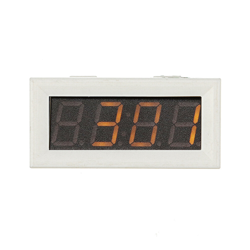 0.56 Inch 200V 3-in-1 Time + Temperature + Voltage Display with NTC DC7-30V Voltmeter White Clock Digital Tube