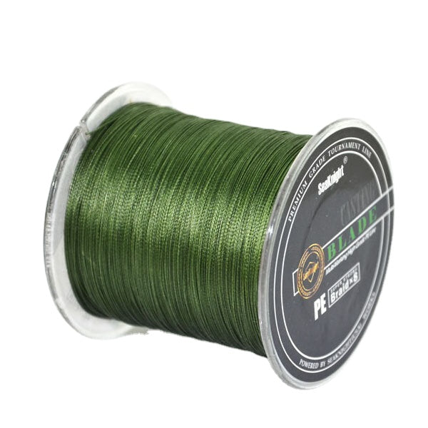 500m Super Strong 8 Weaves 8 Strand PE Braided Fishing Line