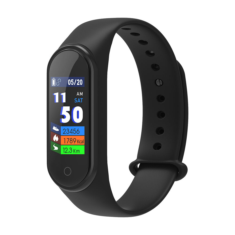 Heart Rate Blood Pressure Oxygen Monitor Multi-sport Modes Call Notification 0.96inch TFT Smart Watch