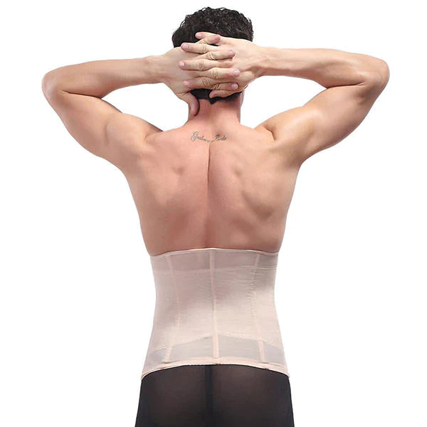 Men Slimming Belt Belly Elastic Body Shaper Casual Corset Abdomen Tummy Slim Girdle