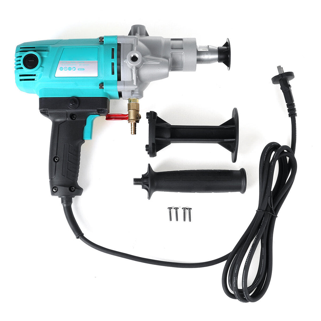 220V 1600W Diamond Core Drill Wet Handheld Concrete Core Drill Machine