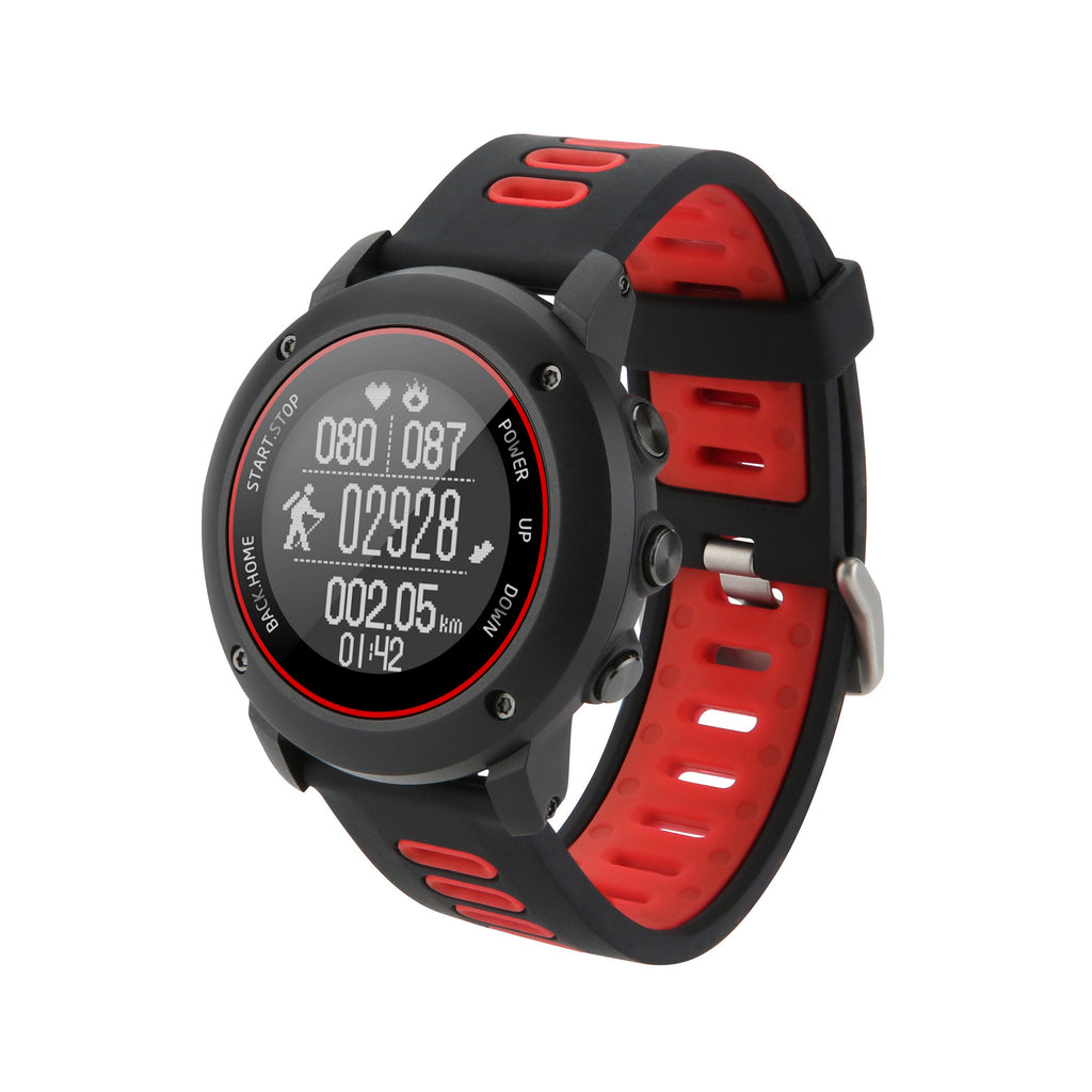 GPS Positioning Fitness Tracker Smart Watch Compass Waterproof Outdoor Sport Watch