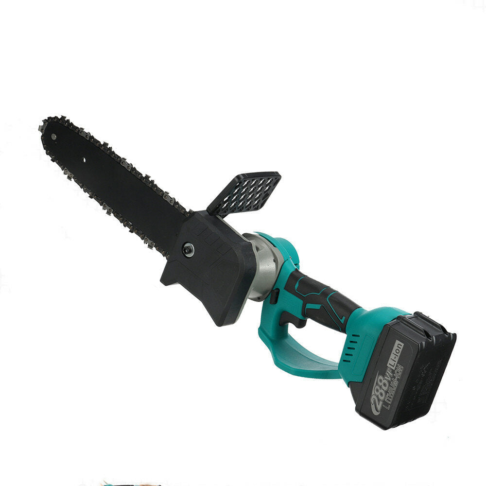 1500W 10In Electric Rechargeable Chain Saw Multifunctional Logging Saw Wireless Saw Pruning Saw