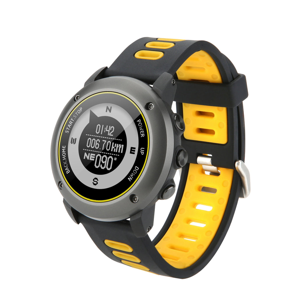 GPS Positioning Fitness Tracker Smart Watch Compass Waterproof Outdoor Sport Watch