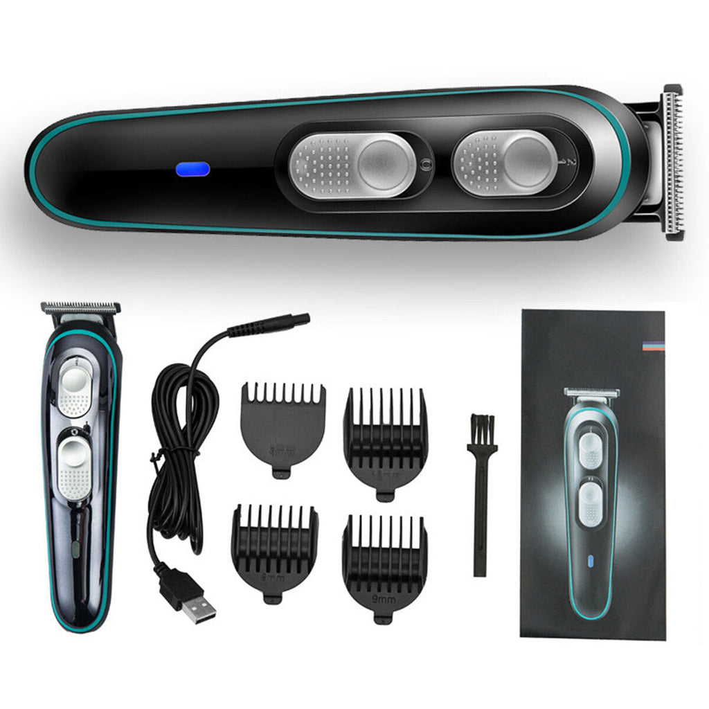 Rechargeable Hair Clipper Electric Mens Cordless Cut Hair Trimmer Beard Shaver