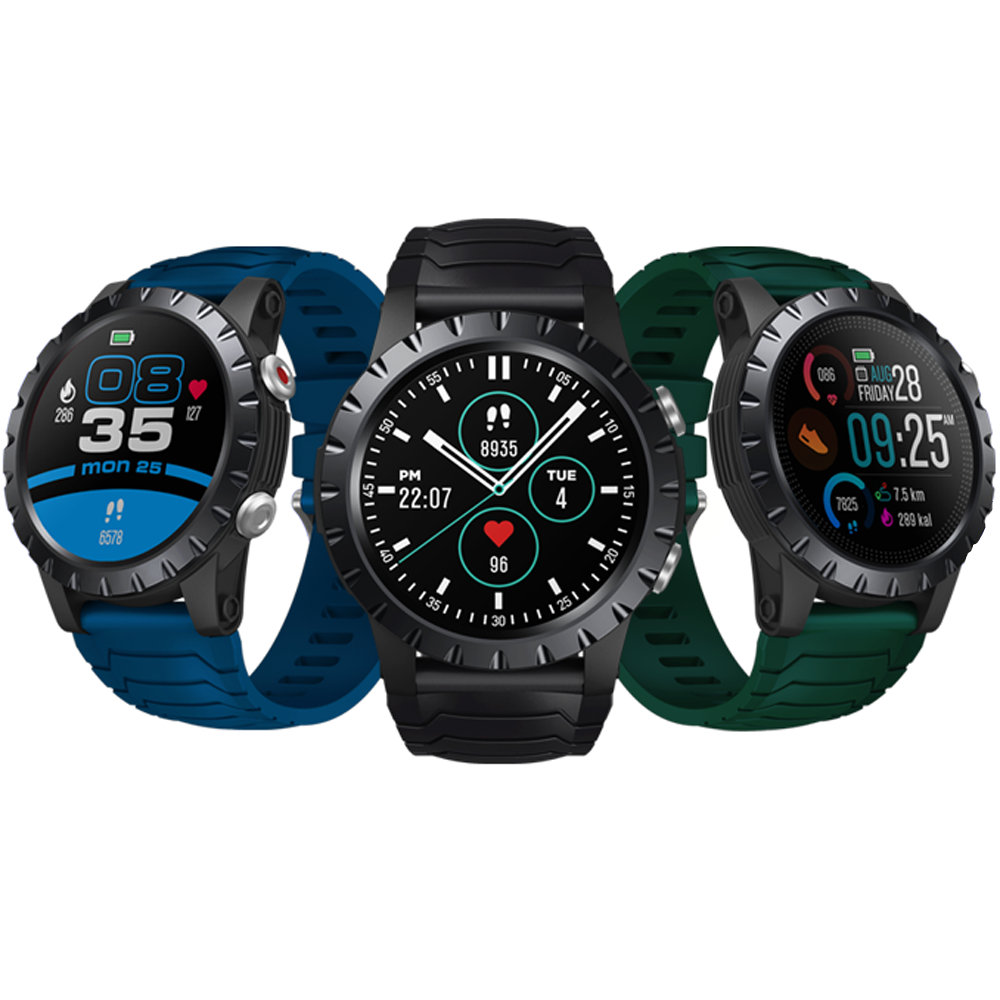 1.32 inch 360*360px Screen HR SpO2 VO2 Max Monitor 120 Sports Modes 25 Days Standby 5ATM Waterproof Outdoor Smart Watch