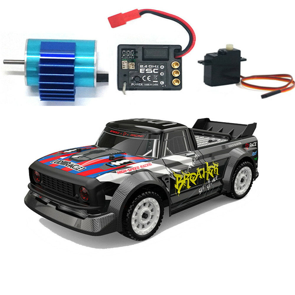 1601 Brushless 60km/h Upgraded RTR 1/16 2.4G 4WD RC Car LED Light Drift Vehicles Model Toys