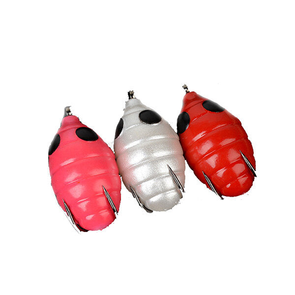 New Silkworm Chrysalis Egg Shape Fishing Lure High Simulation Soft Fishing Bait