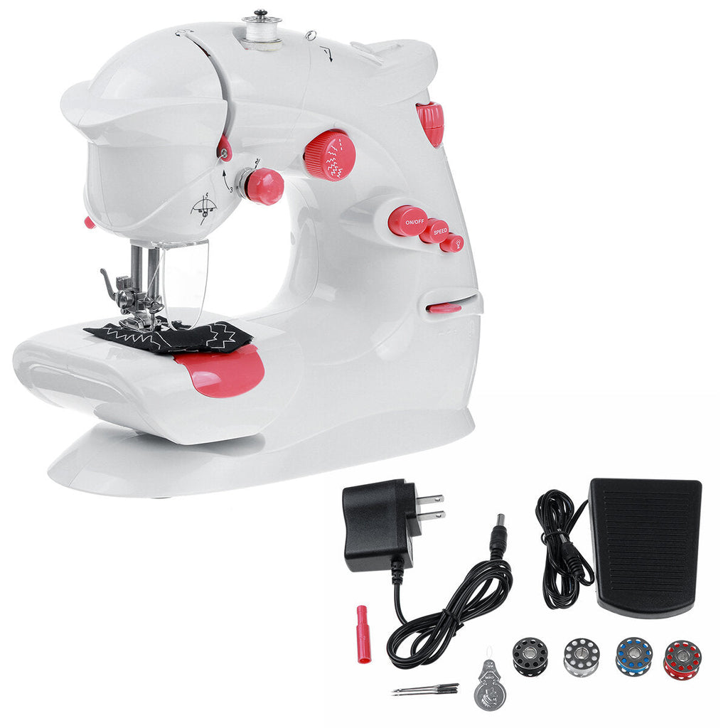 Portable Electric Sewing Machine Multipurpose Household 7 Stitched Pattern