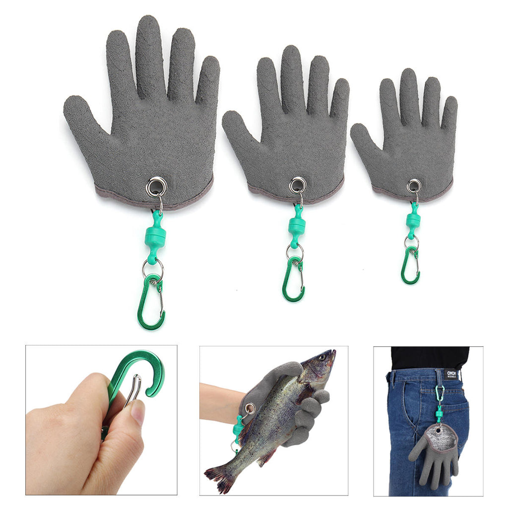 1pc M/L/XL Grey Left Cut Resistant Fishing Glove Protective Safety Gloves Knife Slash Proof Gloves