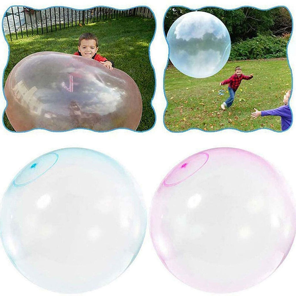 120CM Multi-color Bubble Ball Inflatable Filling Water Giant Ball Toys for Kids Play Gift