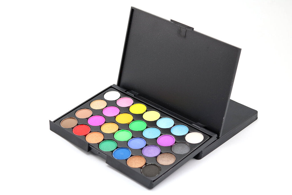 28 Color Eye Shadow Matte Pearly Smoky Earthy Highlight Eyeshadow Palette