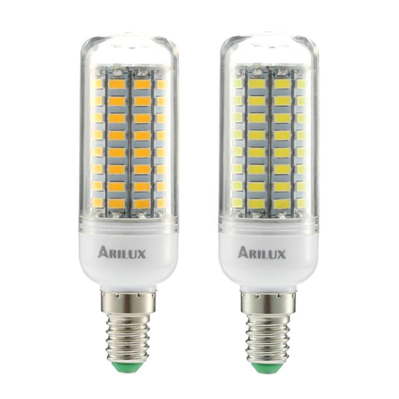 E27 E14 B22 GU10 5W SMD5730 Constant Current Smart IC 89LEDs Corn Light Bulb AC220V