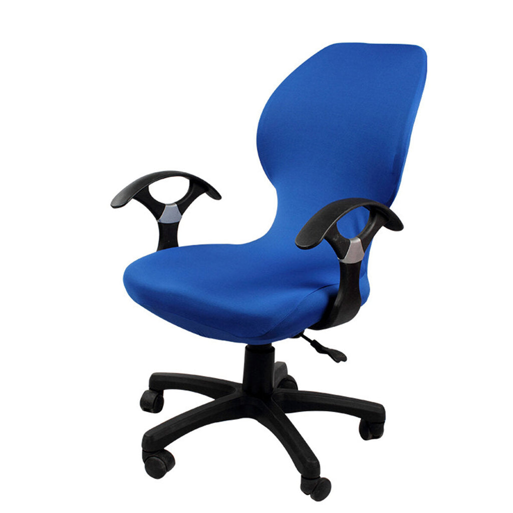 Elastic Office Computer Rotating Chair Protector Stretch Armchair Seat Slipcover Home Office Furniture Decoration