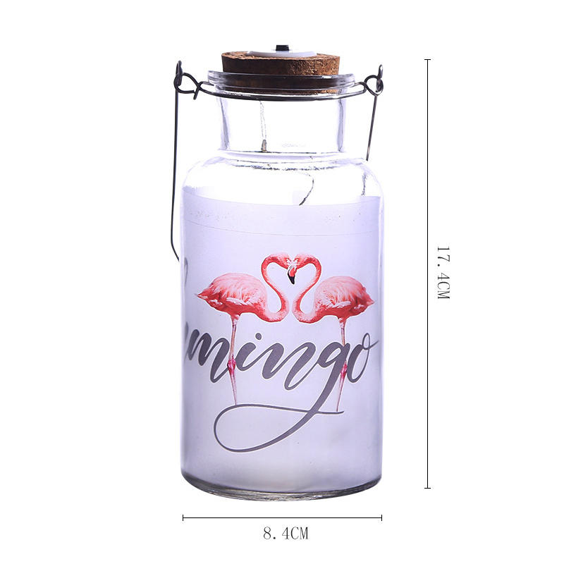 Creative Ins Hanging Warm White Cork Glass Bottle Lamp Decorative Christmas LED Fairy String Light