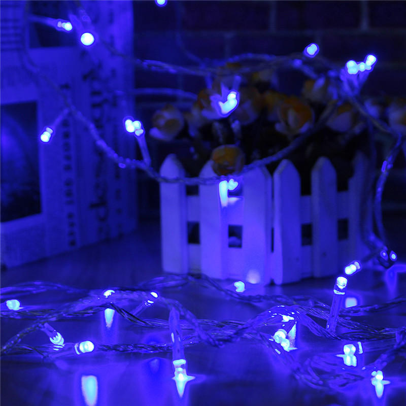 10M 100LED Fairy String Christmas Light Outdoor Waterproof Wedding Holiday Party Lamp EU Plug