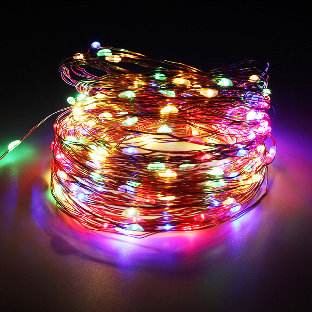 5M/10M/20M Music Activated LED String Light Waterproof Outdoor Fairy Lamp Party Halloween Christmas Tree Garden Decor