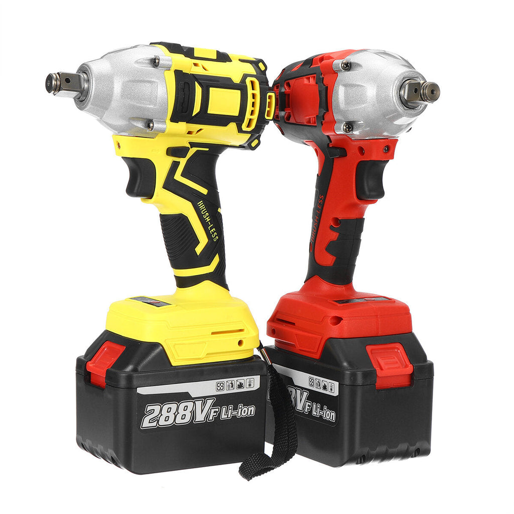 Brushless Cordless Electric Wrench 520N.m 0-3000RPM Power Tool