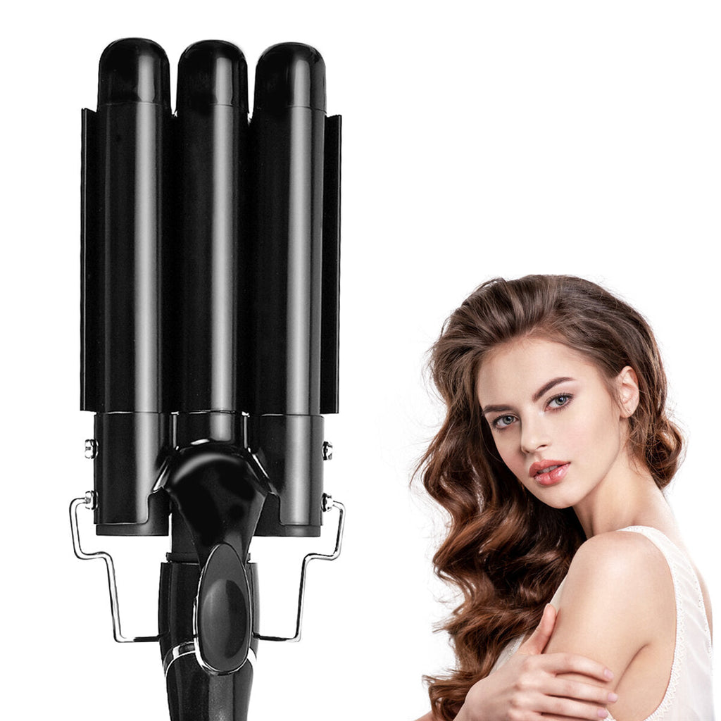 3 Barrels Hair Curling Iron Automatic Perm Splint Ceramic Hair Curler Professional Hair Waver Styling Tools Hair Styler Wand