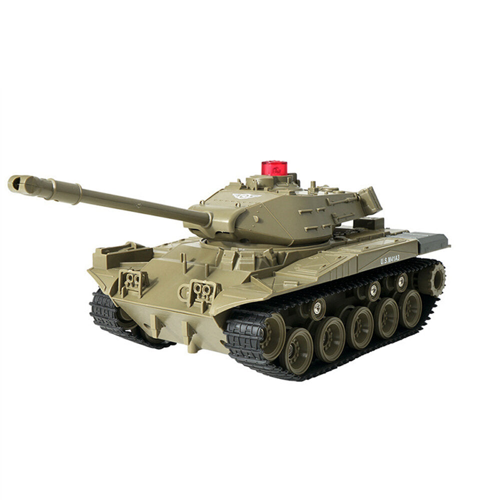 RTR 2.4G 4CH RC Battle Tank Programmable Vehicles w/ Sound  360 Rotation Military Models