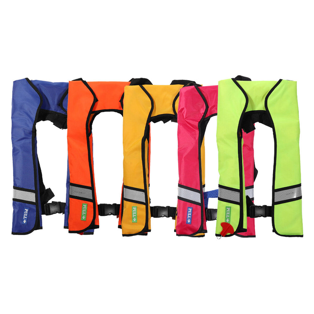 Swimming Fishing Life Jacket Automatic Inflatable Life Vest Adult Swimwear Water Sports Survival Jacket