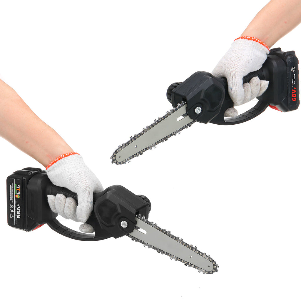 66" Mini Rechargable Electric Chain Saw Cordless One-handed Lithium Electric Saws Pruning Shears Cutter