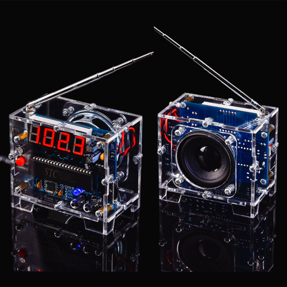 Radio DIY Kit FM Digital Radio Electronic DIY Soldering Kit