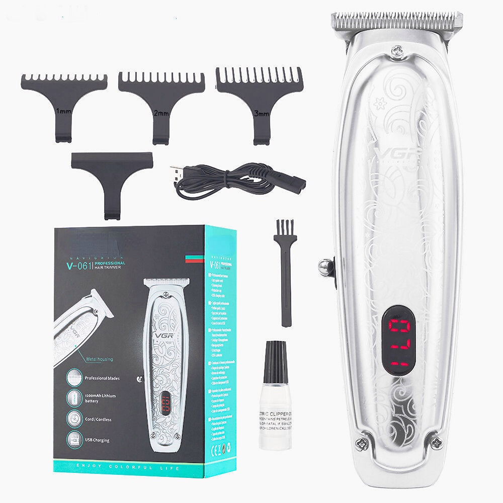 Adjustable Salon Professional Cordless Electric Hair Clipper