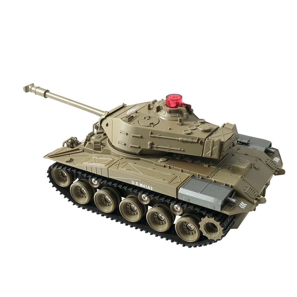 RTR 2.4G 4CH RC Battle Tank Programmable Vehicles w/ Sound  360 Rotation Military Models