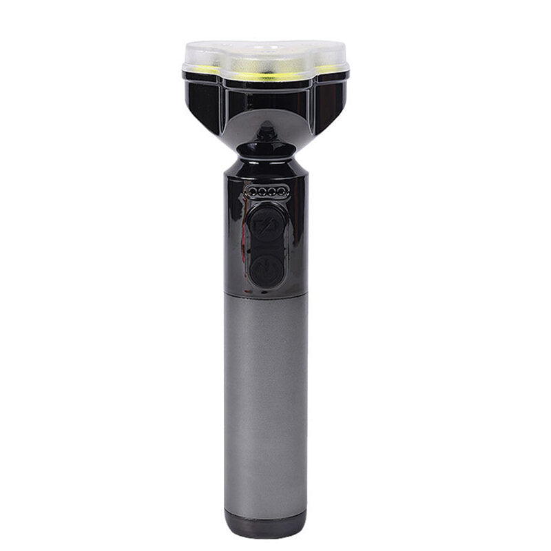 Portable Flashlight with 18650 Battery USB Rechargeable Long Range Waterproof LED Torch With Power Display Outdoor Search Lamp