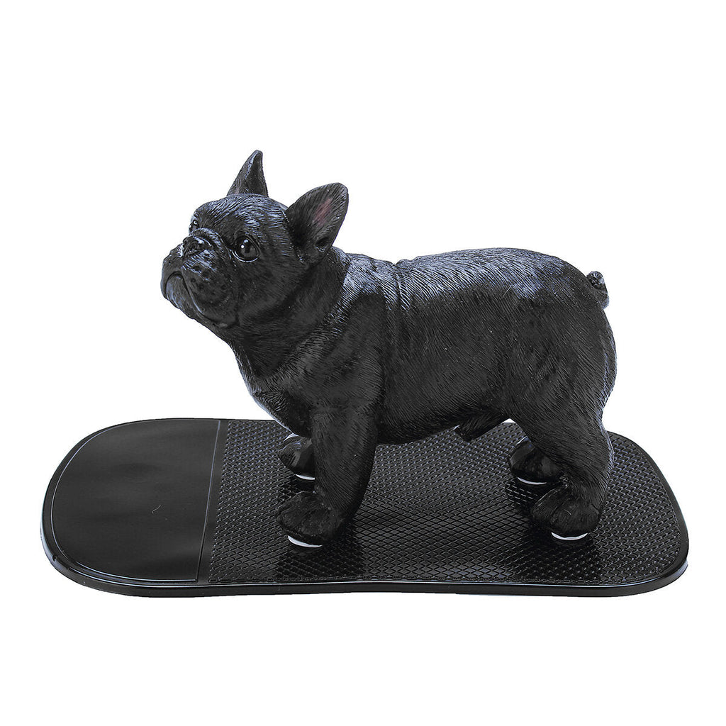 French Bull Dog Realistic Lifelike Resin Collection Figuine Statue Kid Toys Gift