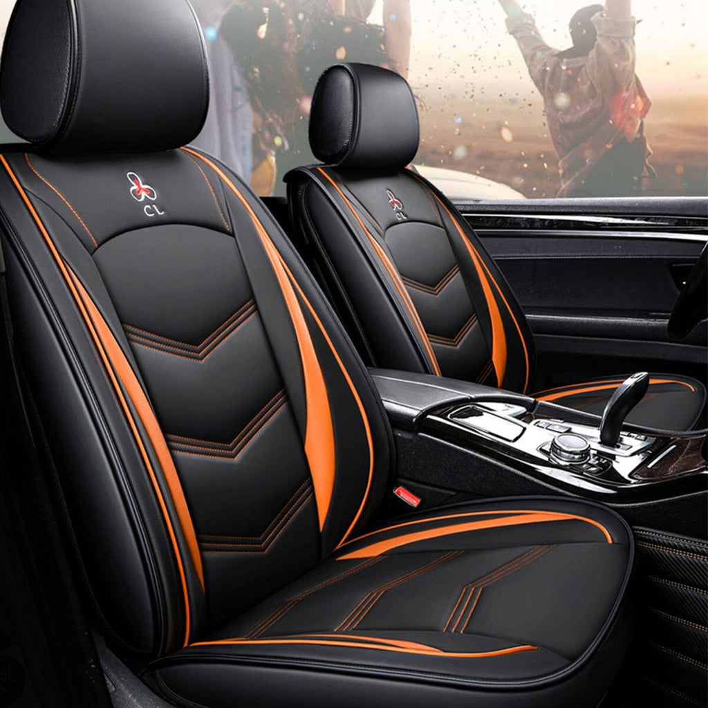 Wear-Resistant PU Leather Car Seat Cover