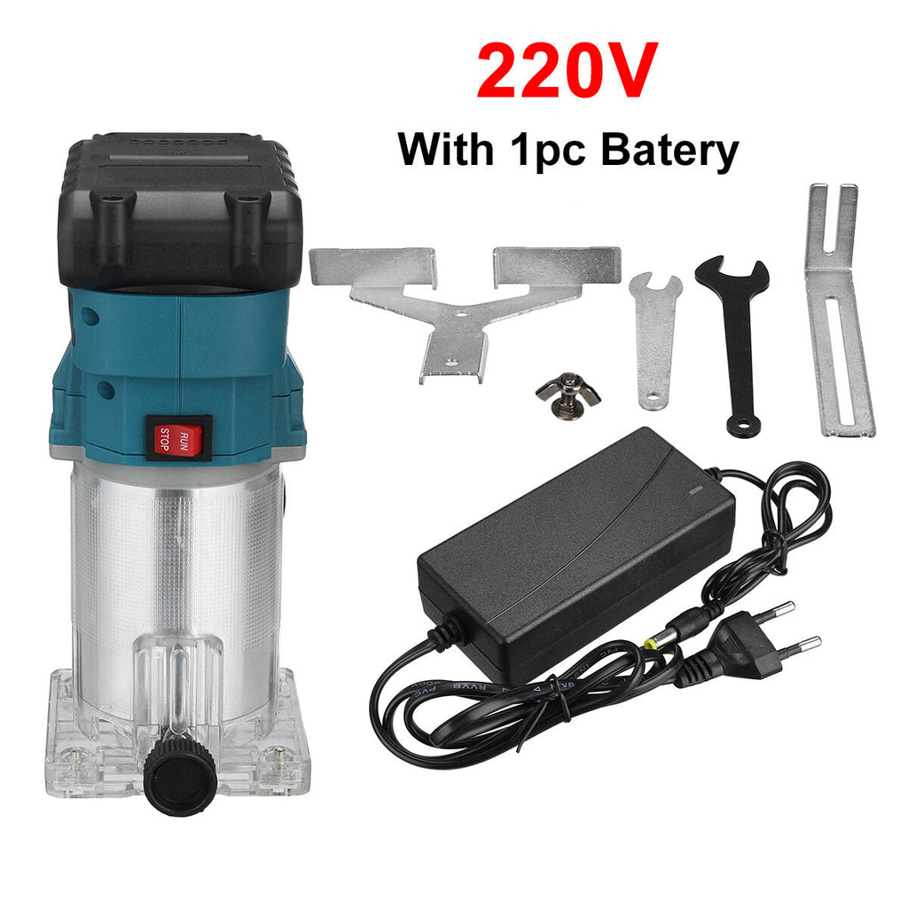 Brushless Rechargeable Electric Trimmer Multifunctional Wood Trimming Machine For Makita 18V Battery